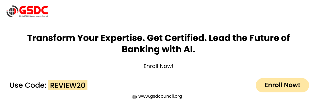 Generative AI In Finance And Banking Certification