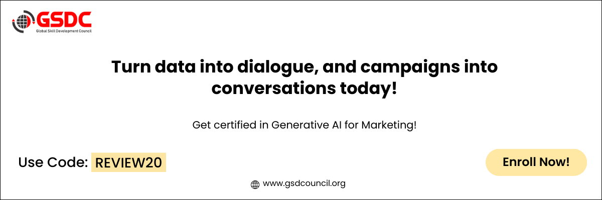 GENERATIVE AI IN MARKETING CERTIFICATION
