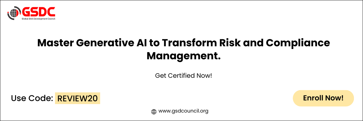 Certification In Generative AI In Risk And Compliance