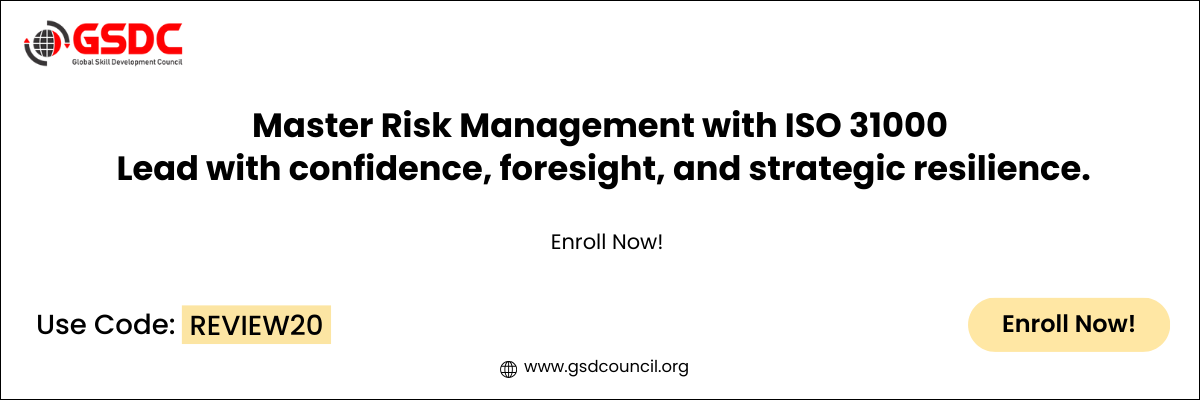 Certified ISO 31000:2018 Risk Manager