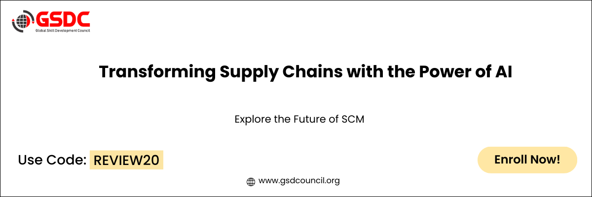  Certified Generative AI for Supply Chain Management