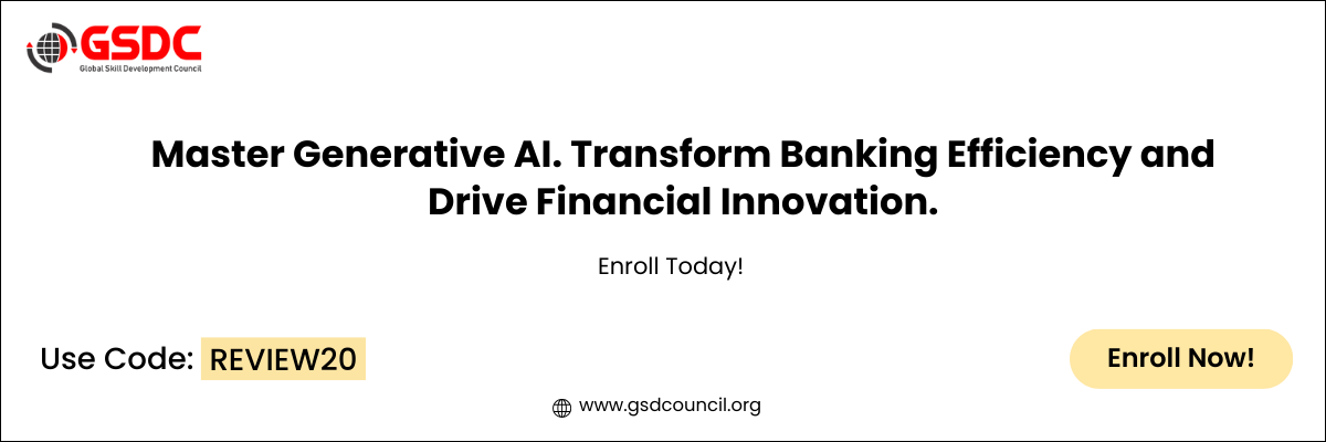 Certification Generative AI In Finance And Banking