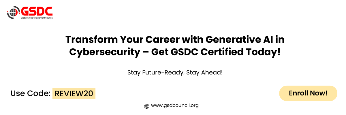 Generative Ai in Cybersecurity Certification