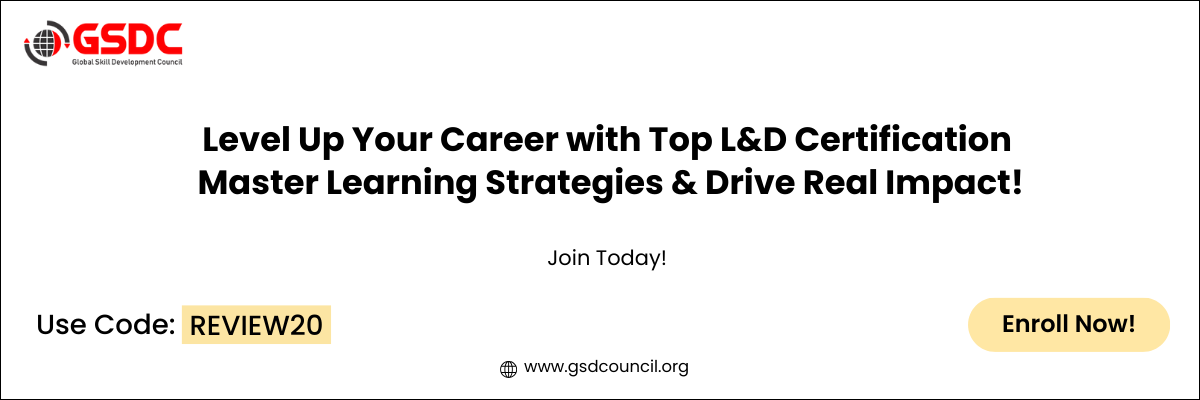 Certified Learning and Development Professional