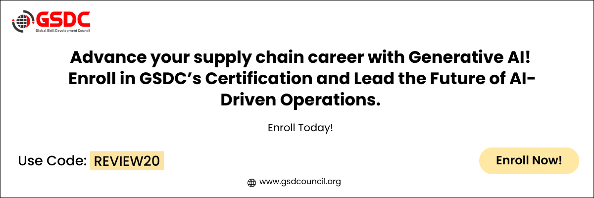 Certified Generative AI for Supply Chain Management (CGAISCM)