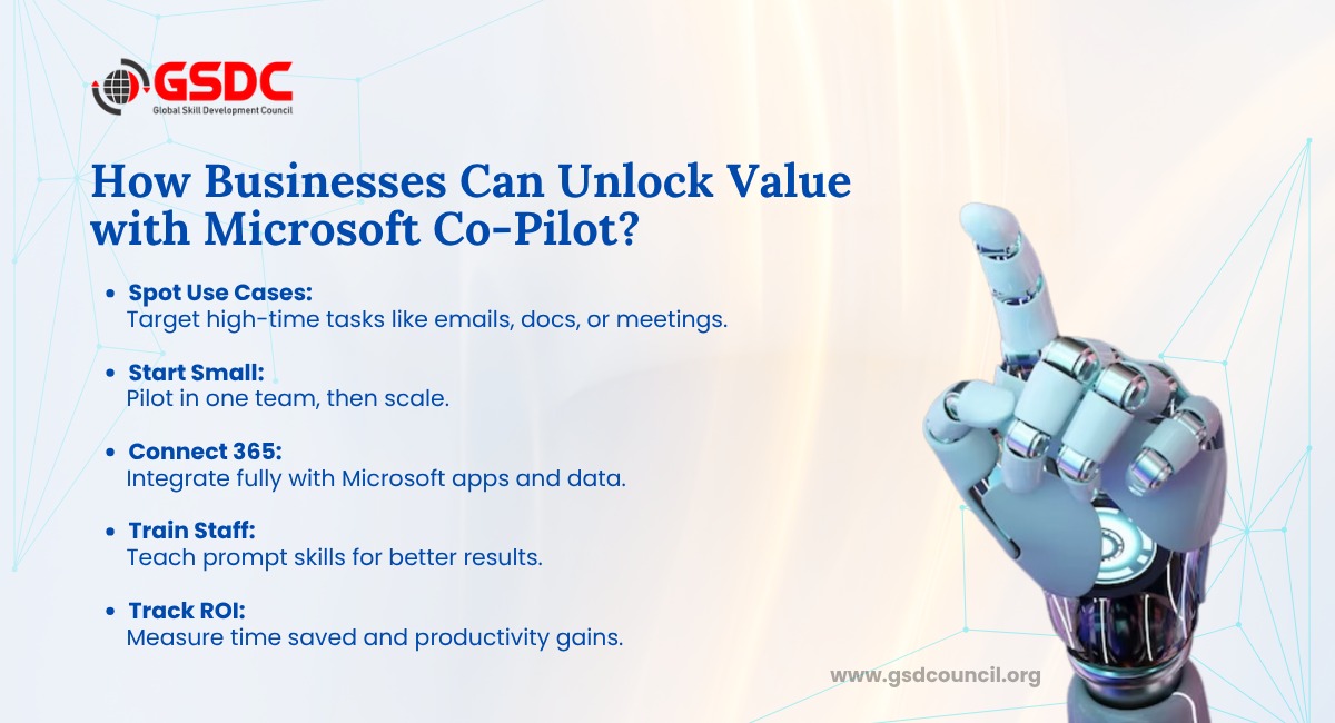 How Businesses Can Unlock Value with Microsoft Co-Pilot